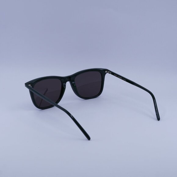 Saint Laurent SL304 009 Sunglasses Green Square Frame, Black Lenses - Picture 4 of 9